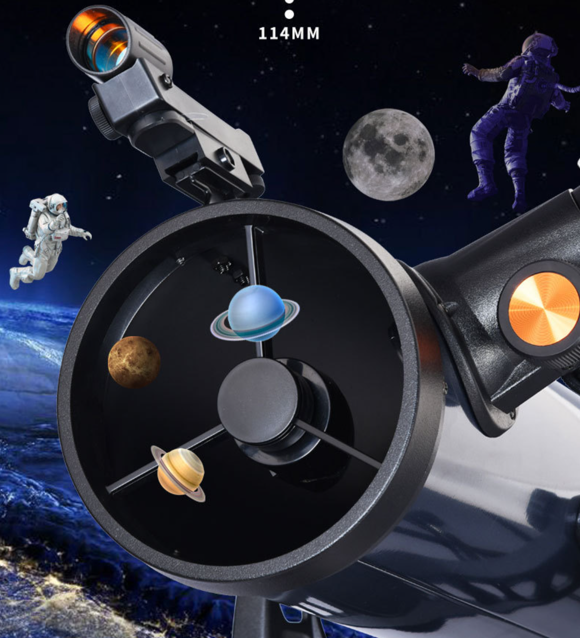 TW03 29x-480x Astronomical Telescope detail photo 1